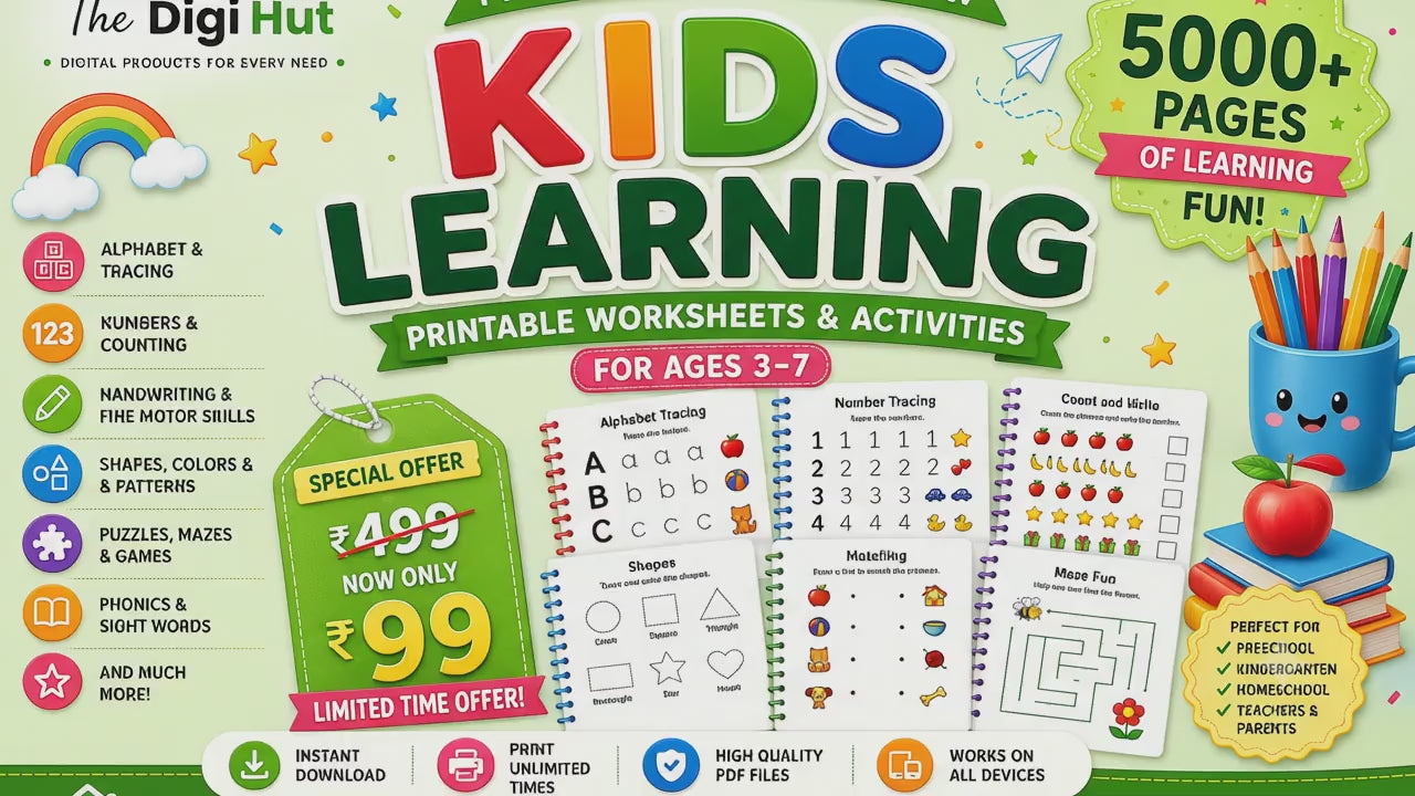Fun & Learn worksheets